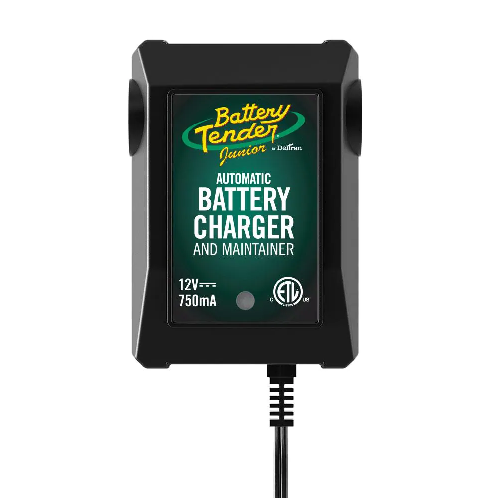 Battery Tender Junior 12V, 750mA Charger & Maintainer
