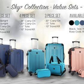 Travelers Club Chicago Hardside Spinner Luggage Set – Buy Online at AbmarketX
