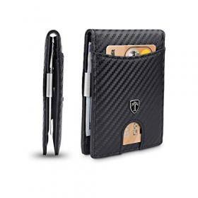 TRAVANDO Slim RFID Wallet for Men – AUSTIN Money Clip Bifold – Buy Online at AbmarketX