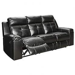 Signature Design by Ashley Kempten Faux Leather Reclining Sofa – Buy Online at AbmarketX