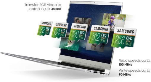 Samsung EVO Select 256GB MicroSDXC memory card - Image 7