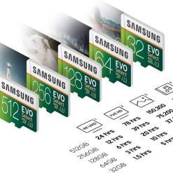 Samsung EVO Select 256GB MicroSDXC memory card – Buy Online at AbmarketX