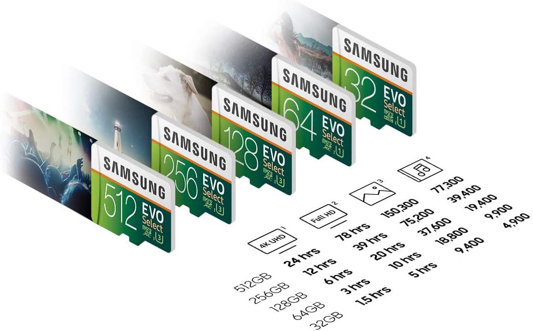 Samsung EVO Select 256GB MicroSDXC memory card – Buy Online at AbmarketX
