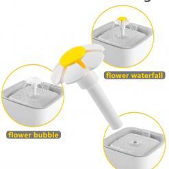 Alternative view of Veken 2.5L Pet Water Fountain with Filters & Mat