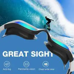 ZIONOR G1 Polarized Swimming Goggles – Mirror Blue – Buy Online at AbmarketX