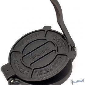 Victoria 8-Inch Cast Iron Tortilla Press – Buy Online at AbmarketX