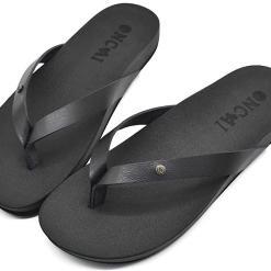 Black ONCAI Beach Slippers – Buy Online at AbmarketX