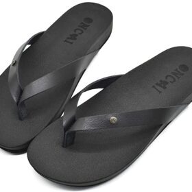 Black ONCAI Beach Slippers – Buy Online at AbmarketX
