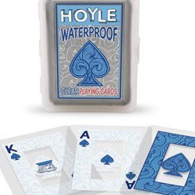 Hoyle Waterproof Playing Cards, Clear, 1 Deck – Buy Online at AbmarketX