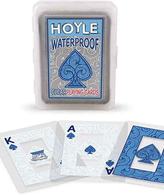 Hoyle Waterproof Playing Cards, Clear, 1 Deck – Buy Online at AbmarketX