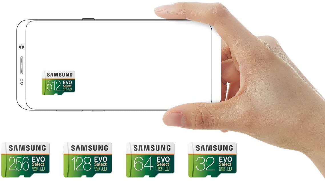 Samsung EVO Select 256GB MicroSDXC memory card – Buy Online at AbmarketX