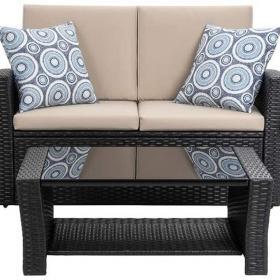 Shintenchi 4-Piece Outdoor Patio Furniture Set – Buy Online at AbmarketX