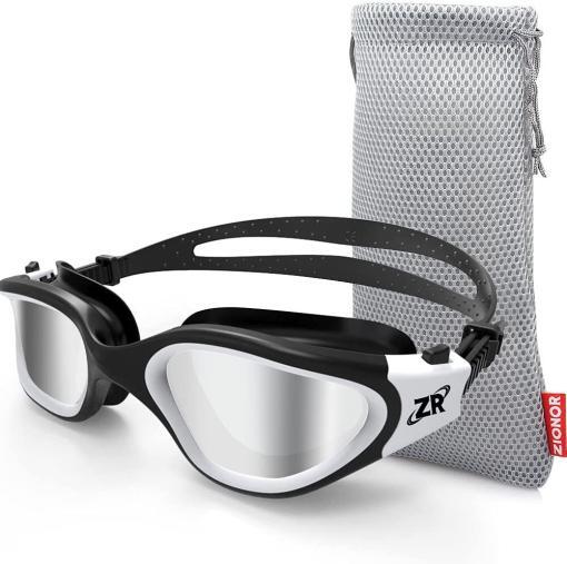 Red ZIONOR Swim Goggles - Image 3