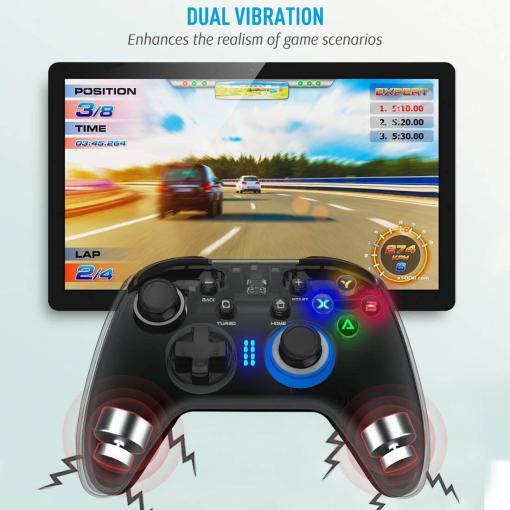 Black Forty4 Gaming Controller - Image 3
