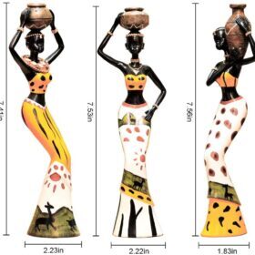 Rayberro 3 Pack African Women Sculpture – Buy Online at AbmarketX