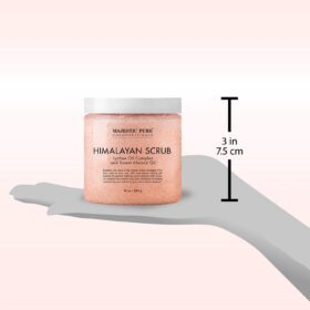 Majestic Pure Himalayan Salt Body Scrub with Lychee Oil – Buy Online at AbmarketX