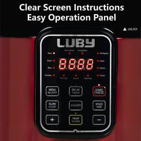 Luby GT606 Electric Pressure Cooker – Buy Online at AbmarketX