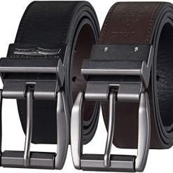 Levi’s Men’s Two-in-One Reversible Rotative Buckle Casual Belt – Buy Online at AbmarketX