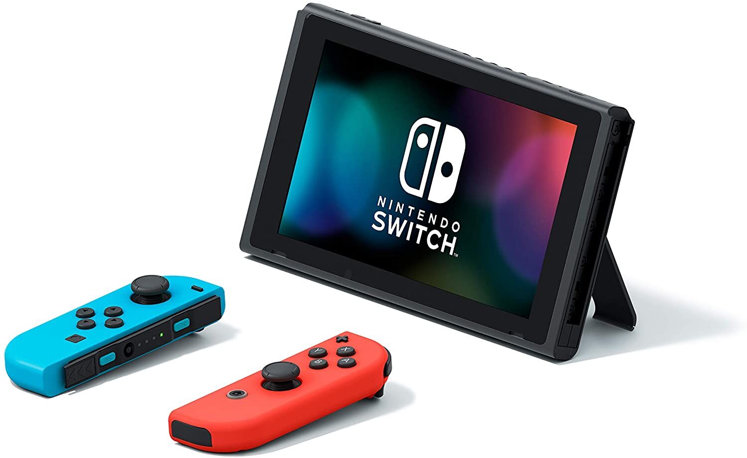 Nintendo Switch with Neon Blue and Neon Red Joy‑Con – Buy Online at AbmarketX