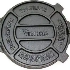 Victoria 8-Inch Cast Iron Tortilla Press – Buy Online at AbmarketX