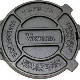 Victoria 8-Inch Cast Iron Tortilla Press – Buy Online at AbmarketX