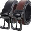 Levi’s Men’s Casual Everyday Two-in-One Reversible Belt – Buy Online at AbmarketX