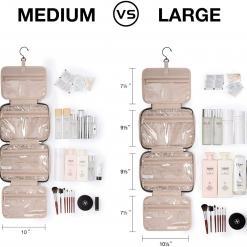 BAGSMART Large Toiletry Bag Travel Bag with Hanging Hook – Buy Online at AbmarketX