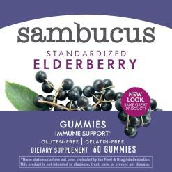 Nature’s Way Sambucus Elderberry Immune Gummies – Buy Online at AbmarketX