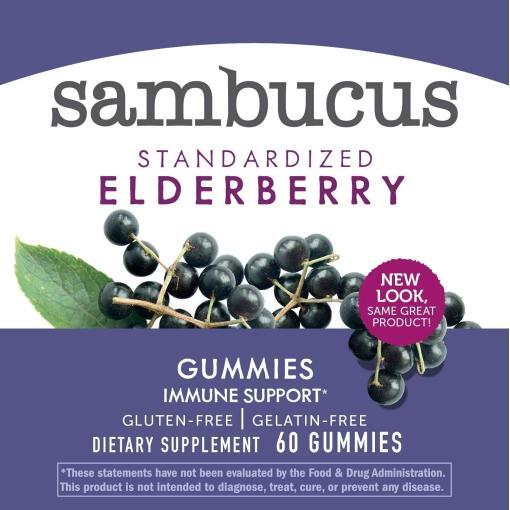 Nature’s Way Sambucus Elderberry Immune Gummies - Image 4