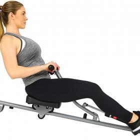 Sunny Health & Fitness Compact Adjustable Rowing Machine – Buy Online at AbmarketX
