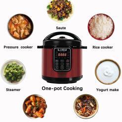 Luby GT606 Electric Pressure Cooker – Buy Online at AbmarketX