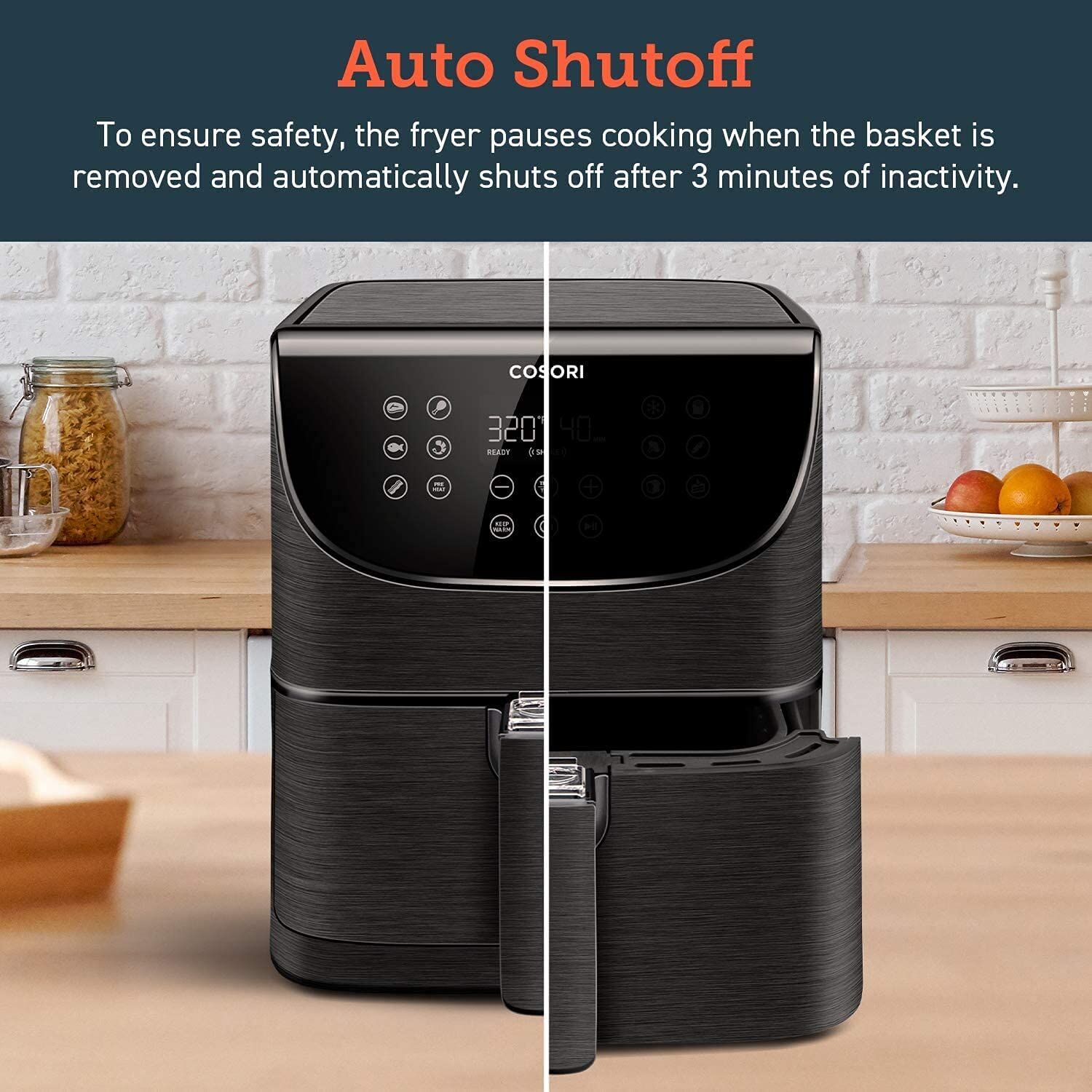 Cosori CS158-RXB 5.5L Smart Air Fryer – Buy Online at AbmarketX