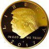 Donald Trump Gold Coin