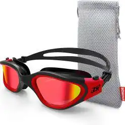 ZIONOR G1 Polarized Swimming Goggles – Mirror Blue – Buy Online at AbmarketX