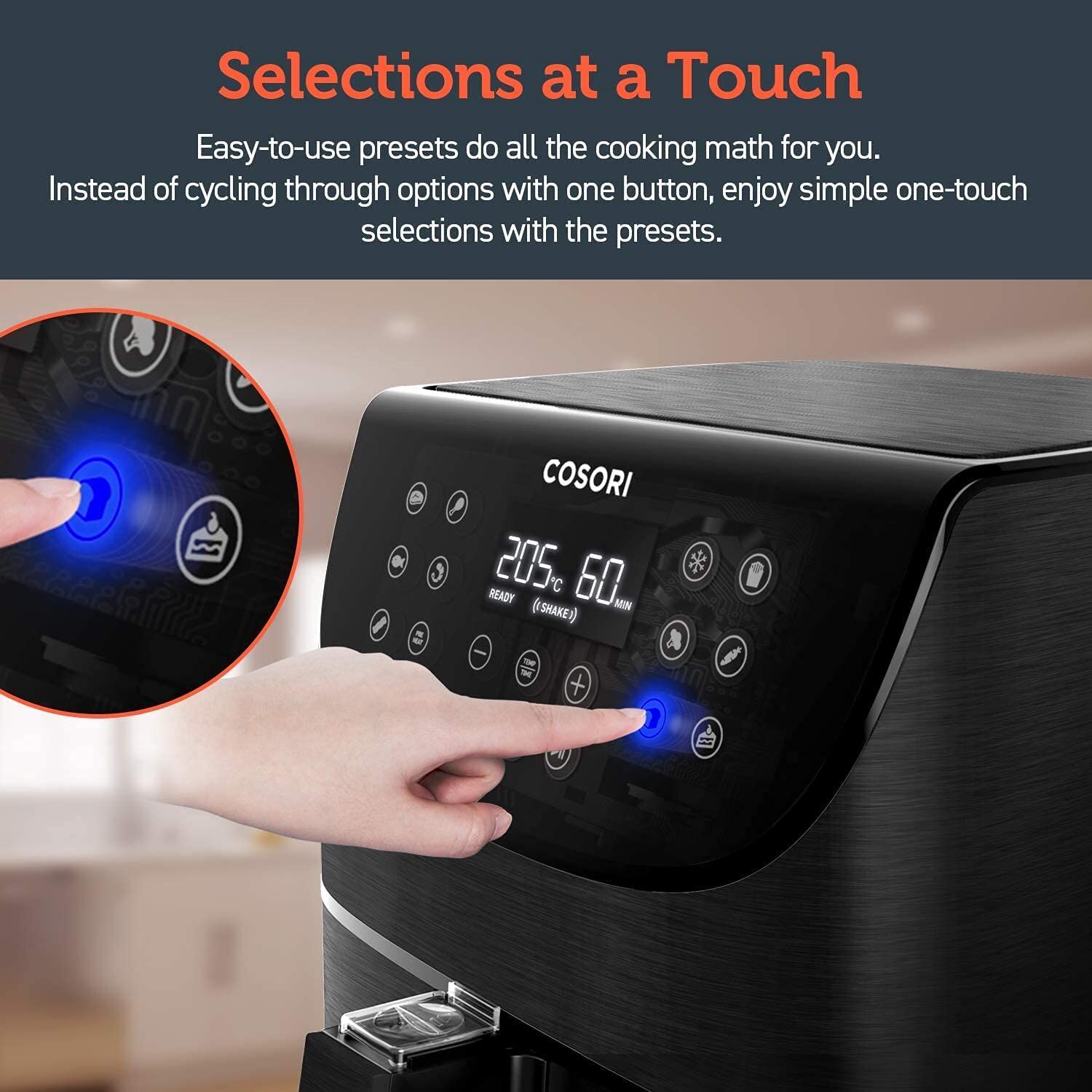 Cosori CS158-RXB 5.5L Smart Air Fryer – Buy Online at AbmarketX