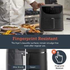 Cosori CS158-RXB 5.5L Smart Air Fryer – Buy Online at AbmarketX
