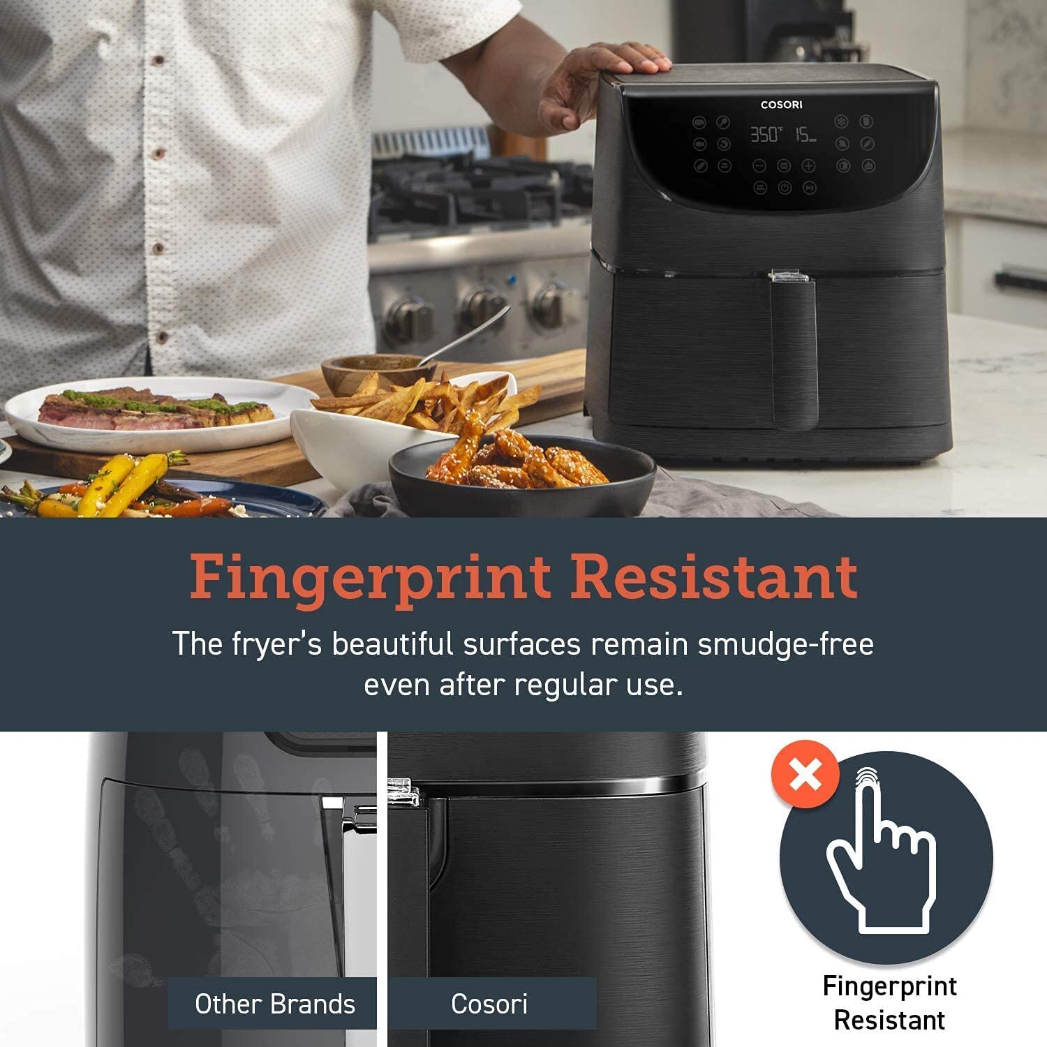 Cosori CS158-RXB 5.5L Smart Air Fryer – Buy Online at AbmarketX
