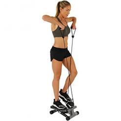 Sunny Health & Fitness Mini Stepper with Resistance Bands – Buy Online at AbmarketX