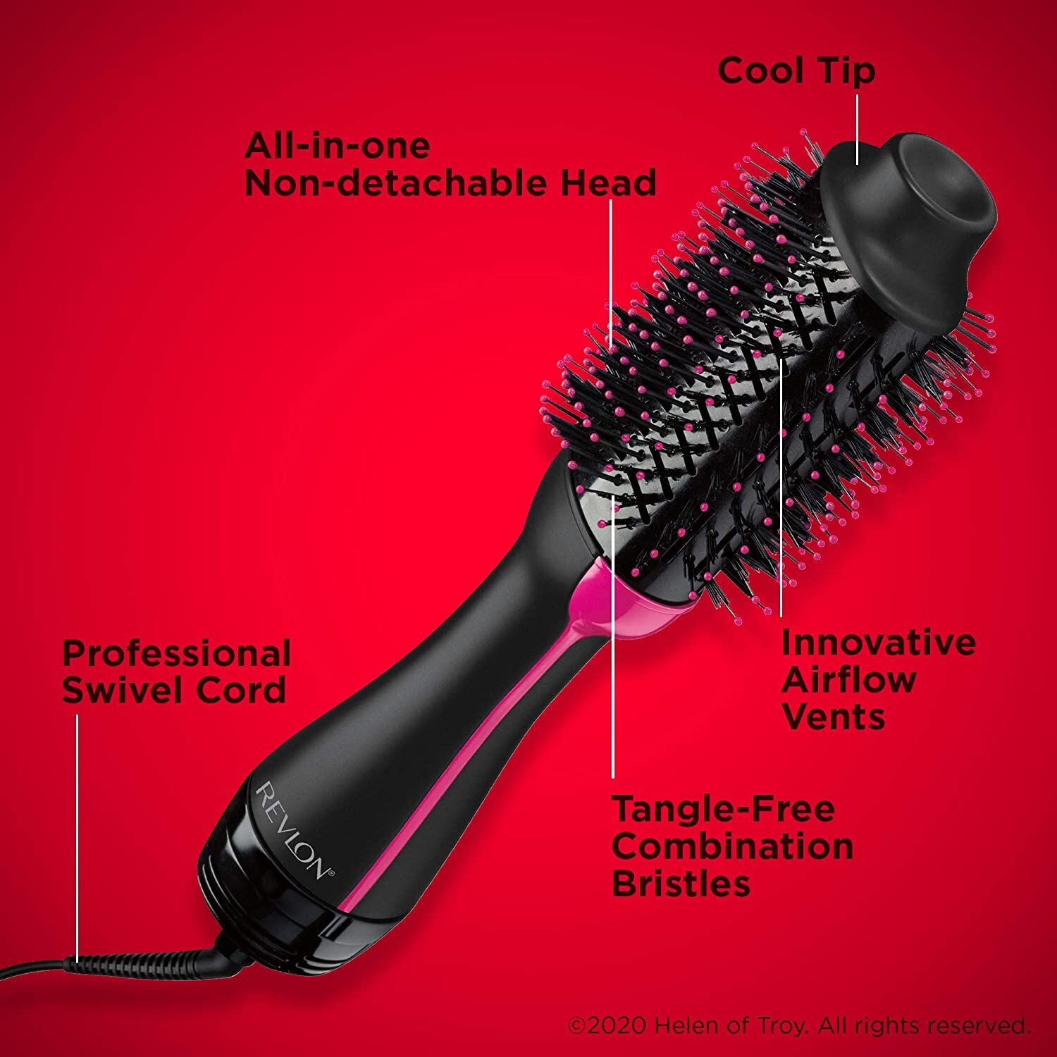REVLON One‑Step Volumizer Hair Dryer and Styler – Buy Online at AbmarketX