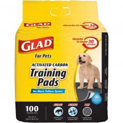 Glad for Pets Black Charcoal Puppy Pads