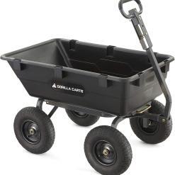 Gorilla Carts Heavy-Duty Garden Dump Cart – Buy Online at AbmarketX