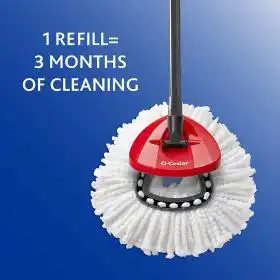 O-Cedar EasyWring Microfiber Spin Mop – Buy Online at AbmarketX