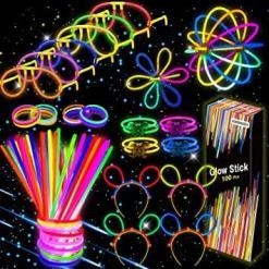 100 Ultra Bright Glow Sticks Bulk Party Pack – Buy Online at AbmarketX
