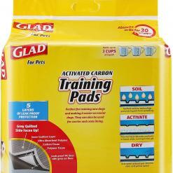 Glad for Pets Black Charcoal Puppy Pads – Buy Online at AbmarketX
