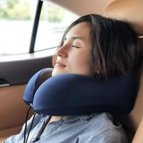 MLVOC Memory Foam Travel Neck Pillow with Eye Mask – Buy Online at AbmarketX