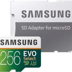 Samsung EVO Select 256GB MicroSDXC memory card – Buy Online at AbmarketX