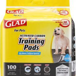 Glad for Pets Black Charcoal Puppy Pads – Buy Online at AbmarketX