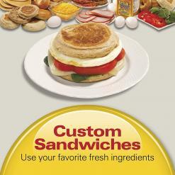 Hamilton Beach Dual Breakfast Sandwich Maker with Timer – Buy Online at AbmarketX
