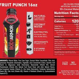 BODYARMOR Sports Drink – Fruit Punch – Buy Online at AbmarketX