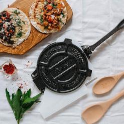 Victoria 8-Inch Cast Iron Tortilla Press – Buy Online at AbmarketX